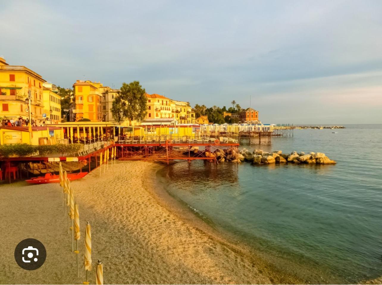 Elegant House By The Sea Rapallo - 50 Meters From The Beach ,Near Portofino Exteriér fotografie