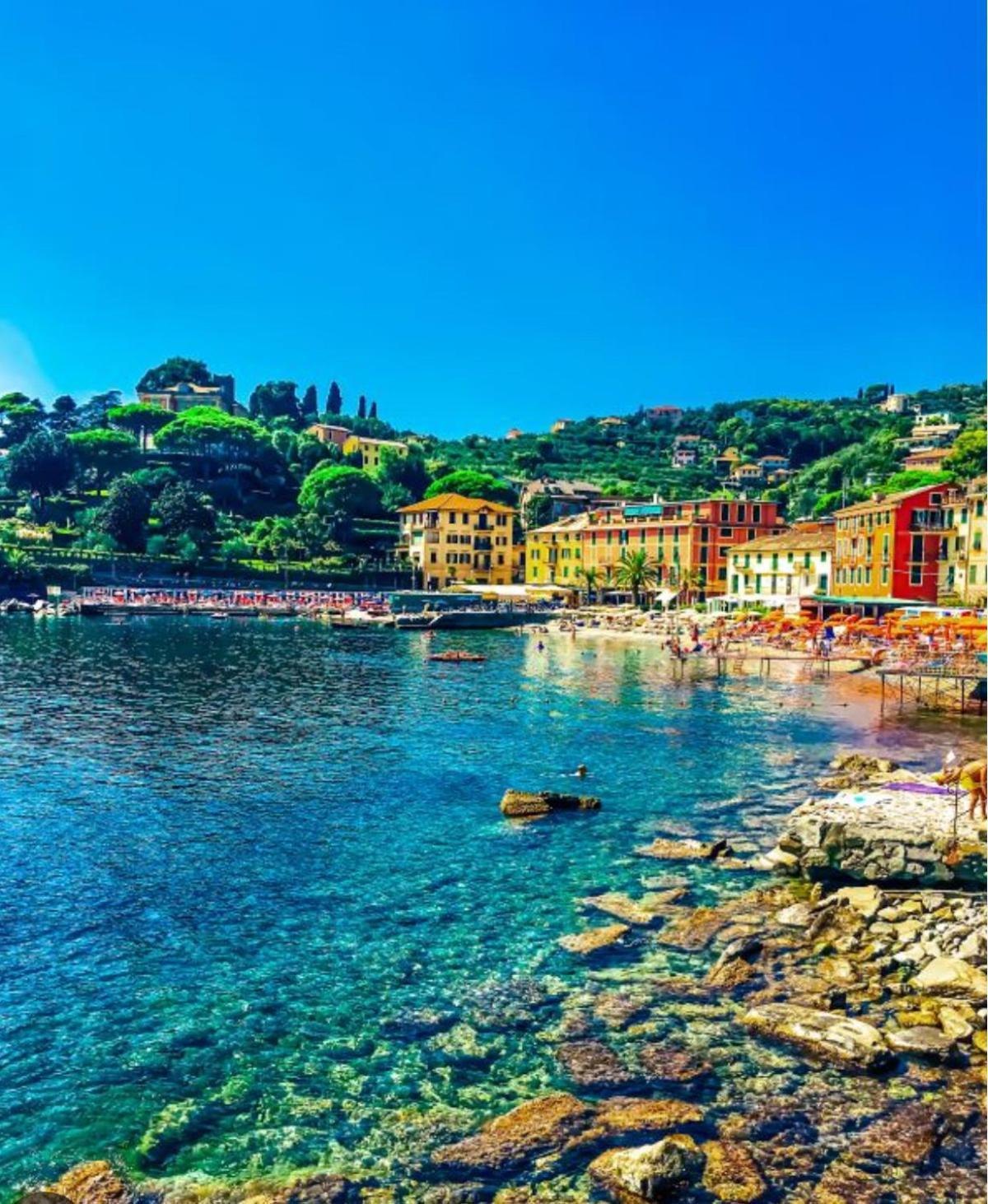 Elegant House By The Sea Rapallo - 50 Meters From The Beach ,Near Portofino Exteriér fotografie